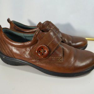 Ecco Walking comfort shoes Button strap 39